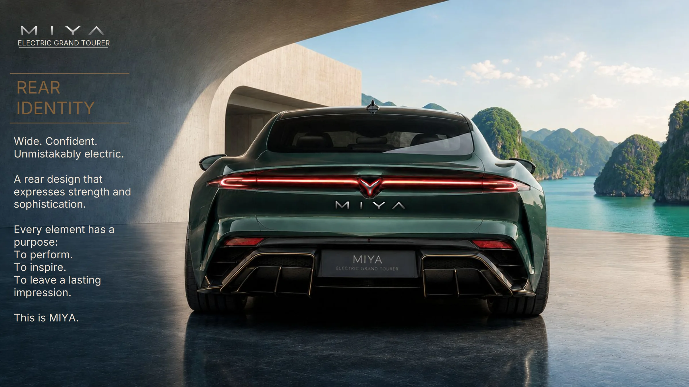 MIYA rear identity